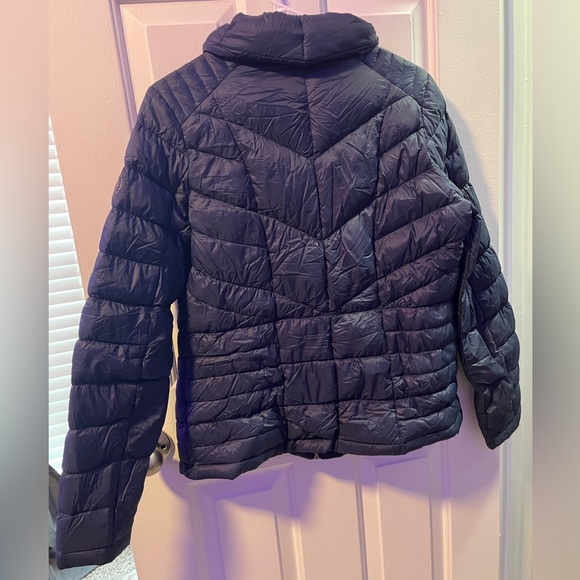 Navy Blue Michael Kors puffer Jacket - Picture 1 of 2